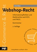 Cover: Webshop-Recht - Medien u. Recht