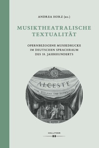Abbildung von: Musiktheatralische Textualität - Hollitzer Wissenschaftsverlag