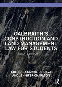 Abbildung von: Galbraith's Construction and Land Management Law for Students - Routledge
