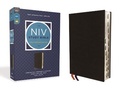 Cover: NIV Study Bible, Fully Revised Edition (Study Deeply. Believe Wholeheartedly.), Bonded Leather, Black, Red Letter, Thumb Indexed, Comfort Print - Zondervan