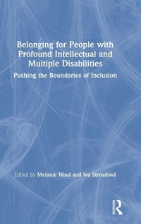 Enlarge image Cover: Belonging for People with Profound Intellectual and Multiple Disabilities - Routledge