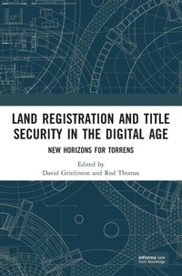 Abbildung von: Land Registration and Title Security in the Digital Age - CRC Press