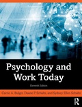 Cover: Psychology and Work Today - Routledge