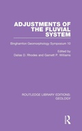 Cover: Adjustments of the Fluvial System - Routledge