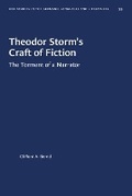 Cover: Theodor Storm's Craft of Fiction - The University of North Carolina Press