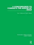 Cover: A Concordance to Conrad's The Arrow of Gold - Routledge