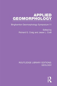 Enlarge image Cover: Applied Geomorphology - Routledge