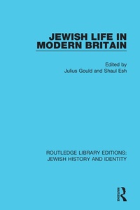 Enlarge image Cover: Jewish Life in Modern Britain - Routledge