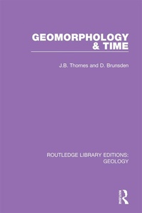 Enlarge image Cover: Geomorphology & Time - Routledge