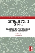 Cover: Cultural Histories of India - Routledge