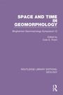 Cover: Space and Time in Geomorphology - Routledge