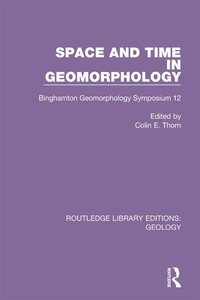 Abbildung von: Space and Time in Geomorphology - Routledge