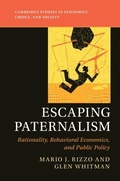 Bild: Escaping Paternalism - Cambridge University Press
