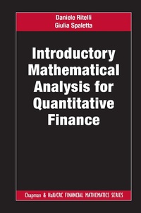 Abbildung von: Introductory Mathematical Analysis for Quantitative Finance - Chapman & Hall/CRC