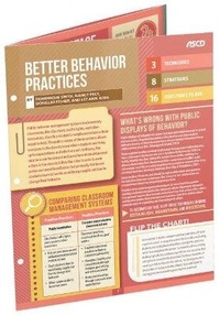 Enlarge image Cover: Better Behavior Practices (Quick Reference Guide 25-Pack) - Association for Supervision & Curriculum Development