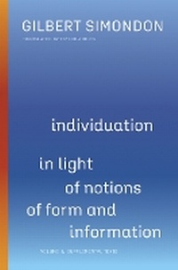 Enlarge image Cover: Individuation in Light of Notions of Form and Information - University of Minnesota Press