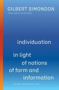 Cover: Individuation in Light of Notions of Form and Information - University of Minnesota Press