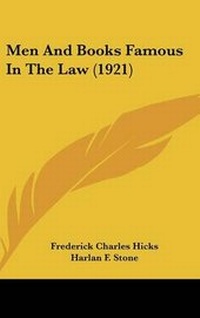Enlarge image Cover: Men And Books Famous In The Law (1921) - Kessinger Publishing