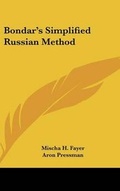 Cover: Bondar's Simplified Russian Method - Kessinger Publishing