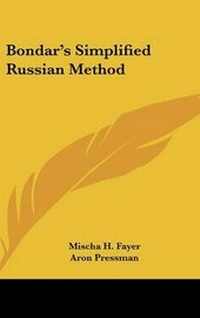 Enlarge image Cover: Bondar's Simplified Russian Method - Kessinger Publishing