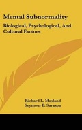 Cover: Mental Subnormality - Kessinger Publishing