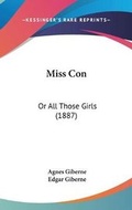 Cover: Miss Con - Kessinger Publishing
