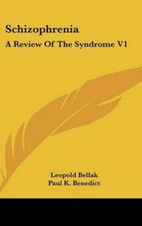 Enlarge image Cover: Schizophrenia - Kessinger Publishing