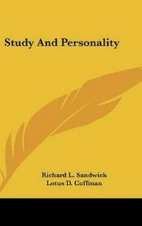 Enlarge image Cover: Study and Personality - Kessinger Publishing