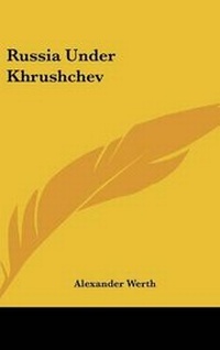 Abbildung von: Russia Under Khrushchev - Kessinger Publishing