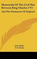 Cover: Memorials Of The Civil War Between King Charles I V2 - Kessinger Publishing