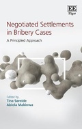 Cover: Negotiated Settlements in Bribery Cases - Edward Elgar Publishing