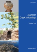 Cover: Journal of Greek Archaeology Volume 4 2019 - Access Archaeology