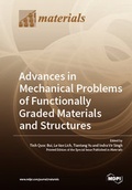 Cover: Advances in Mechanical Problems of Functionally Graded Materials and Structures - MDPI