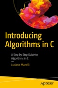 Cover: Introducing Algorithms in C - APress