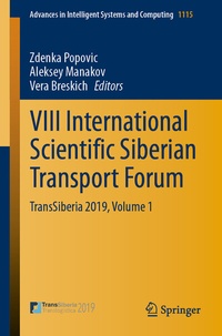 Abbildung von: VIII International Scientific Siberian Transport Forum - Springer