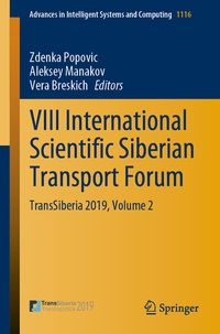 Abbildung von: VIII International Scientific Siberian Transport Forum - Springer