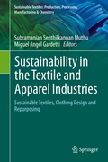 Cover: Sustainability in the Textile and Apparel Industries - Springer