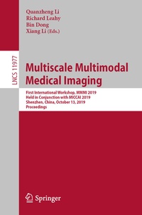 Enlarge image Cover: Multiscale Multimodal Medical Imaging - Springer
