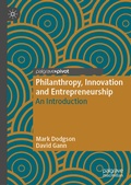 Cover: Philanthropy, Innovation and Entrepreneurship - Palgrave Pivot
