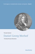 Cover: Daniel Georg Morhof - Wachholtz