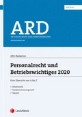Cover: Personalrecht und Betriebswichtiges 2020 - LexisNexis Verlag ARD ORAC GmbH