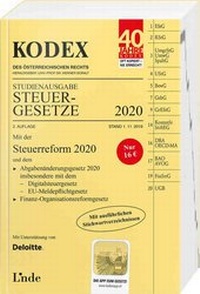 Abbildung von: KODEX Studienausgabe Steuergesetze 2020 - Linde