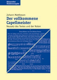 Abbildung von: Der vollkommene Capellmeister - Bärenreiter