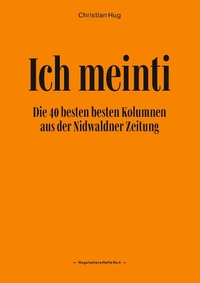 Enlarge image Cover: Ich meinti IV - Books on Demand