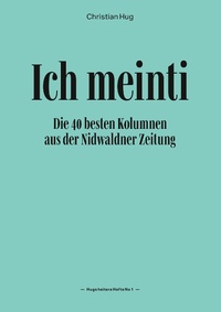 Enlarge image Cover: Ich meinti I - Books on Demand
