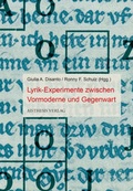 Cover: Lyrik-Experimente zwischen Vormoderne und Gegenwart - Aisthesis