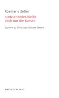Cover: &raquo;Letztenendes bleibt doch nur die Kunst.&laquo; - Aisthesis