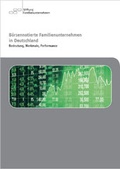 Cover: B&ouml;rsennotierte Familienunternehmen in Deutschland - Stiftung Familienunternehmen
