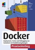 Cover: Docker Praxiseinstieg - MITP