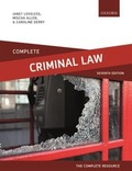 Cover: Complete Criminal Law - Oxford University Press